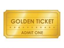 24 Printable Golden Ticket Birthday Invitation Template Download by Golden Ticket Birthday Invitation Template