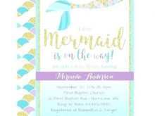 24 The Best Blank Mermaid Invitation Template Templates for Blank Mermaid Invitation Template
