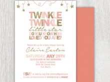24 The Best Twinkle Twinkle Little Star Birthday Invitation Template Free For Free by Twinkle Twinkle Little Star Birthday Invitation Template Free