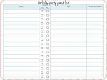 24 Visiting Birthday Invitation List Template Download by Birthday Invitation List Template