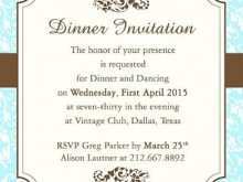 24 Visiting Dinner Invitation Text Message for Ms Word by Dinner Invitation Text Message