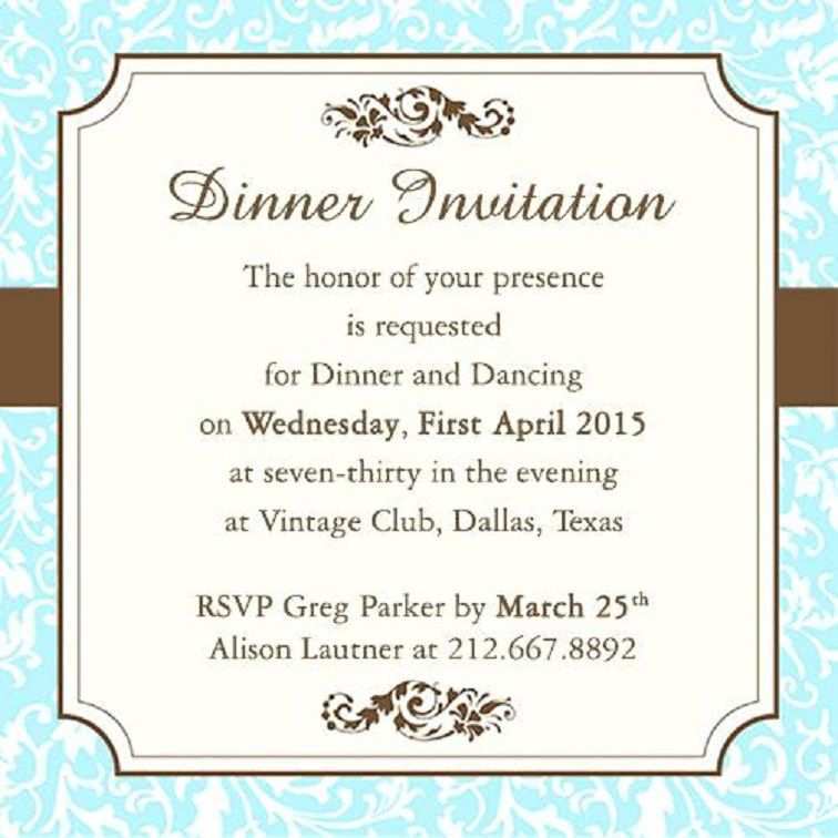 24 Visiting Dinner Invitation Text Message for Ms Word by Dinner Invitation Text Message