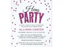 25 Adding Hen Party Invitation Template With Stunning Design with Hen Party Invitation Template