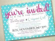 25 Create Jewelry Party Invitation Template PSD File for Jewelry Party Invitation Template