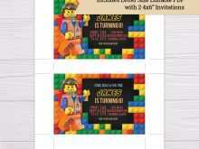 25 Create Lego Wedding Invitation Template Formating by Lego Wedding Invitation Template