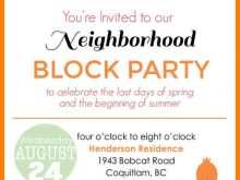 25 Customize Block Party Invitation Template Download for Block Party Invitation Template