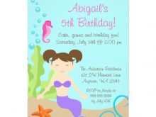 25 Customize Our Free Under The Sea Birthday Invitation Template For Free by Under The Sea Birthday Invitation Template