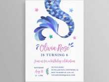 25 Format Mermaid Party Invitation Template Download by Mermaid Party Invitation Template