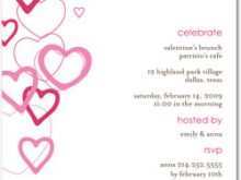 25 Free Printable Valentine Party Invitation Template Layouts by Valentine Party Invitation Template