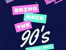 25 Printable Free 90S Party Invitation Template in Word with Free 90S Party Invitation Template