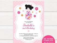 25 Standard Japanese Party Invitation Template Download with Japanese Party Invitation Template