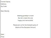 26 Create Example Invitation Card Farewell Party in Word for Example Invitation Card Farewell Party