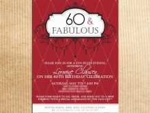 26 Creative Elegant 60Th Birthday Invitation Templates Formating for Elegant 60Th Birthday Invitation Templates