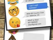 26 Customize Emoji Party Invitation Template Templates with Emoji Party Invitation Template