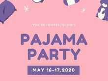 26 Format Pajama Party Invitation Template Photo by Pajama Party Invitation Template
