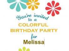 Birthday Invitation Template Website