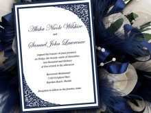 26 How To Create Wedding Invitation Layout Navy Blue in Word with Wedding Invitation Layout Navy Blue