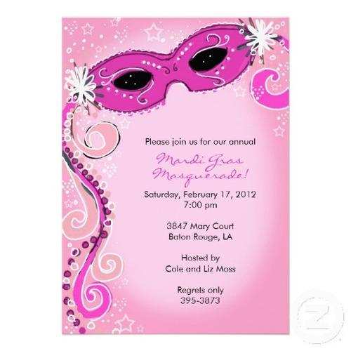 Informal Invitation Card Example Cards Design Templates