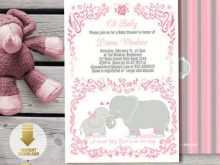 27 Adding Elephant Blank Invitation Template With Stunning Design for Elephant Blank Invitation Template