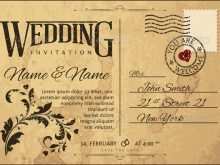 27 Adding Vintage Wedding Invitation Template in Photoshop by Vintage Wedding Invitation Template