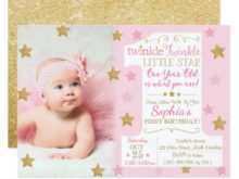 27 Blank Twinkle Twinkle Little Star Birthday Invitation Template Free Templates for Twinkle Twinkle Little Star Birthday Invitation Template Free