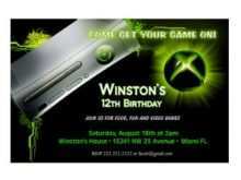 27 Create Xbox Party Invitation Template Now with Xbox Party Invitation Template