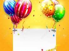 27 Creating Birthday Invitation Template Balloons Now by Birthday Invitation Template Balloons