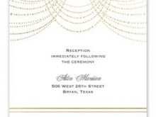 27 Format Sample Invitation Card Wedding Party For Free by Sample Invitation Card Wedding Party