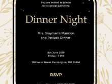 27 Free Dinner Party Invitation Template Word Formating for Dinner Party Invitation Template Word