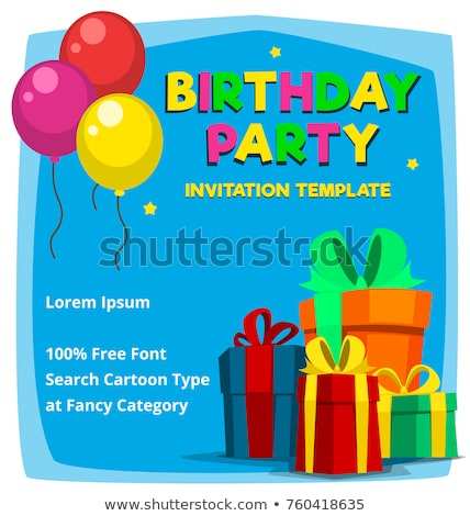 27 How To Create Birthday Invitation Template Balloons in Word with Birthday Invitation Template Balloons