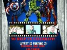 27 Online Avengers Party Invitation Template Now by Avengers Party Invitation Template