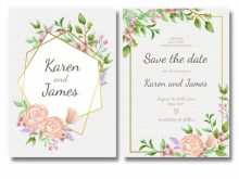 27 Printable Floral Wedding Invitation Template Formating by Floral Wedding Invitation Template