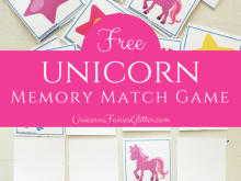 28 Best Free Printable Unicorn Games With Stunning Design for Free Printable Unicorn Games