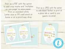 One Page Birthday Invitation Template