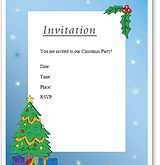 28 Format Free Christmas Party Invitation Template With Stunning Design with Free Christmas Party Invitation Template