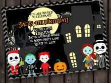 28 Format Nightmare Before Christmas Birthday Invitation Template Layouts by Nightmare Before Christmas Birthday Invitation Template