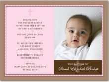 28 Free Printable Example Of Baptismal Invitation Card Now with Example Of Baptismal Invitation Card