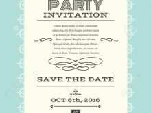 28 Free Printable Party Invitation Card Template for Ms Word for Party Invitation Card Template