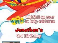 28 Free Printable Wiggles Birthday Invitation Template in Word with Wiggles Birthday Invitation Template