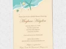 28 Printable Beach Wedding Invitation Template For Free with Beach Wedding Invitation Template
