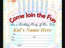 Invitation Card Example Birthday