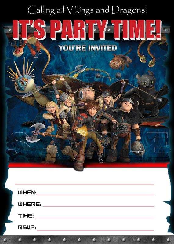 29 Adding How To Train Your Dragon Birthday Invitation Template Maker with How To Train Your Dragon Birthday Invitation Template