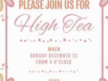 29 Best Afternoon Tea Party Invitation Template Layouts by Afternoon Tea Party Invitation Template