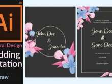29 Best Wedding Invitation Template Illustrator Maker with Wedding Invitation Template Illustrator
