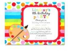 29 Creative Birthday Party Invitation Template Art Free For Free for Birthday Party Invitation Template Art Free