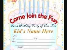 Birthday Party Invitation Template Online