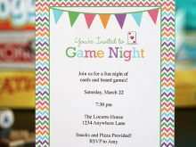 29 Creative Game Night Party Invitation Template Maker for Game Night Party Invitation Template