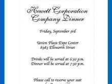 29 Customize Example Of A Business Dinner Invitation for Ms Word with Example Of A Business Dinner Invitation