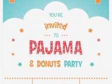 29 Printable Pajama Party Invitation Template Now for Pajama Party Invitation Template