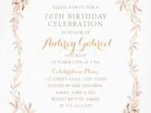 30 Adding Template For Elegant Birthday Invitation in Word for Template For Elegant Birthday Invitation
